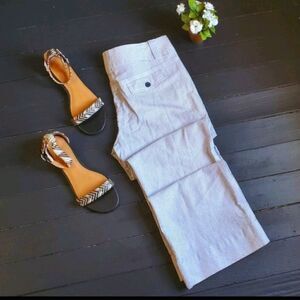 J.crew Nautical Striped 100% Cotton pants